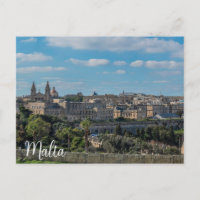 Vue panoramique sur la vieille ville de La Valette