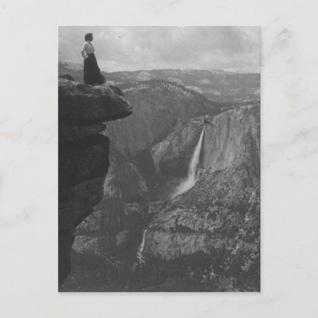 Carte Postale Vue pittoresque À Glacier Point (Devant)