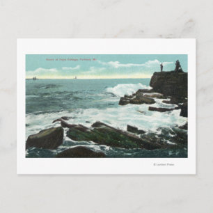 Carte Postale Vue pittoresque du Cap Cottage de la Rocky Shore