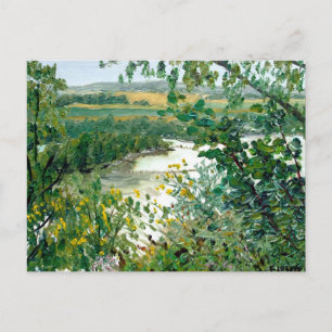 Carte Postale Vue pittoresque sur le Mississippi depuis le Bluff