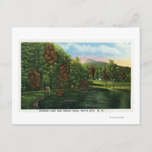 Carte Postale Vue pittoresque sur Shadow Lake et Indian Head