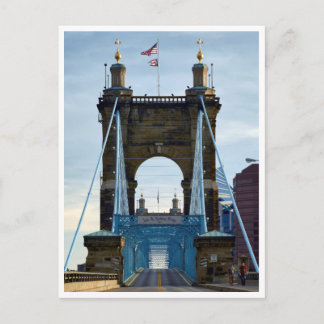 Carte Postale Vue Pont Vers Cincinnati