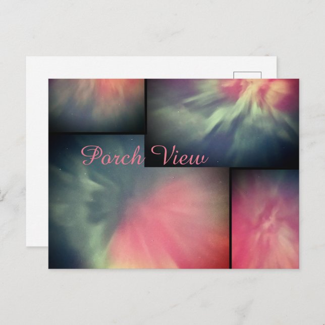 Carte Postale Vue Porch / Corona / (Devant / Derrière)