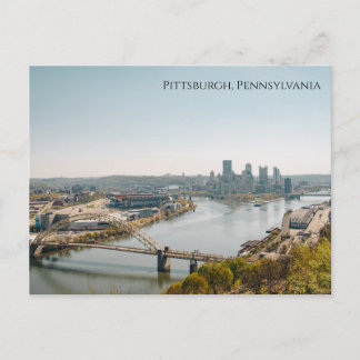 Carte Postale Vue Skyline de Pittsburgh