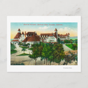 Carte Postale Vue sud-est de l'Hôtel del Coronado