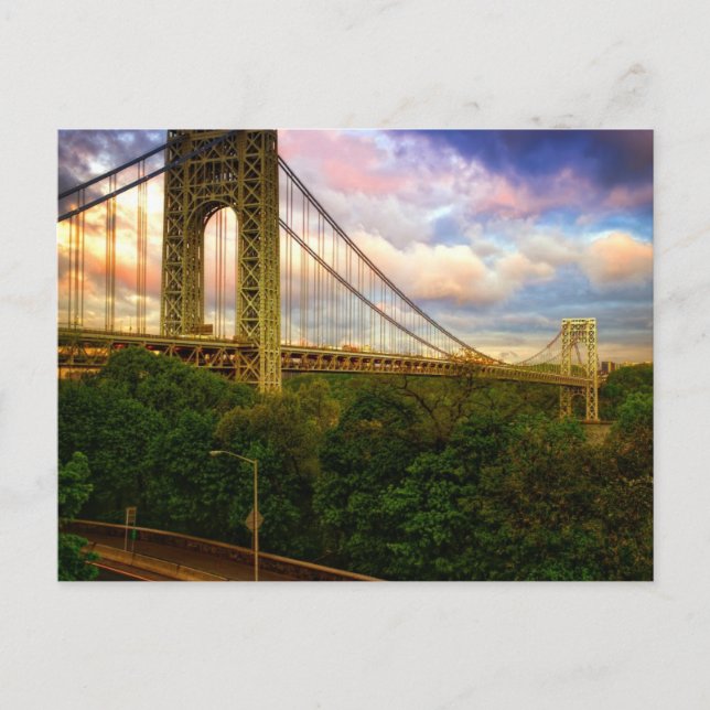 Carte Postale Vue sud - ouest de Manhattan (Devant)