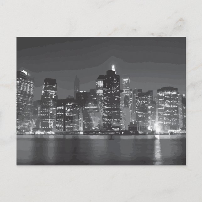 Carte Postale Vue sur Bay City (Devant)