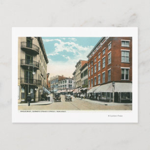Carte Postale Vue sur Broadway et Corner Strand Street