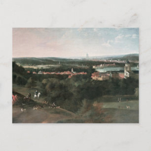 Carte Postale Vue sur Greenwich Park en direction de Londres