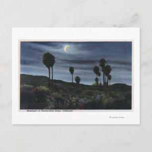 Carte Postale Vue sur la CalifornieLune à vingt-neuf Palms
