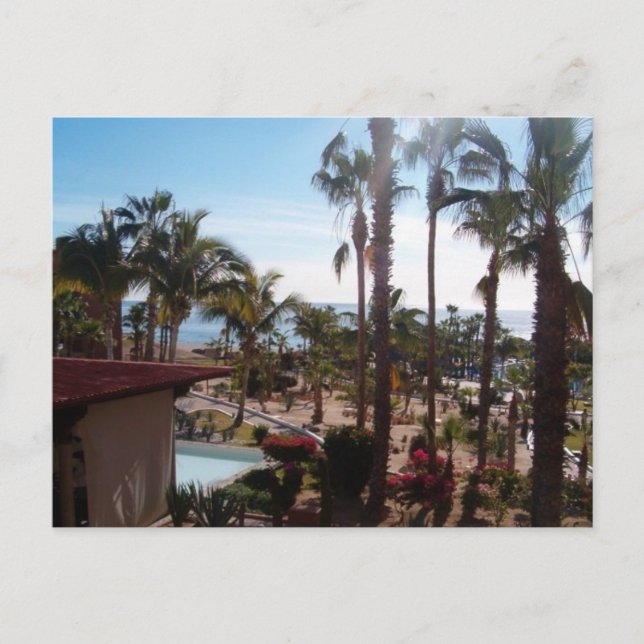 Carte Postale Vue sur la chambre de l'hôtel Cabo (Devant)