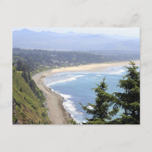 Carte Postale Vue sur la côte de l'Oregon (Devant)