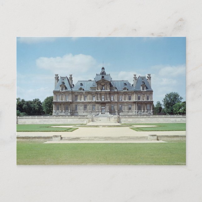 Carte Postale Vue sur la façade Est du Château de Maisons (Devant)