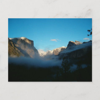 Carte Postale vue sur la vallée après la tempête