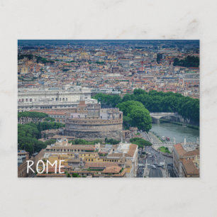 Carte Postale Vue sur le centre historique de Rome