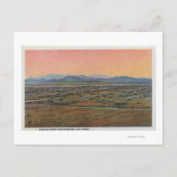 Vue sur le désert de Mohave