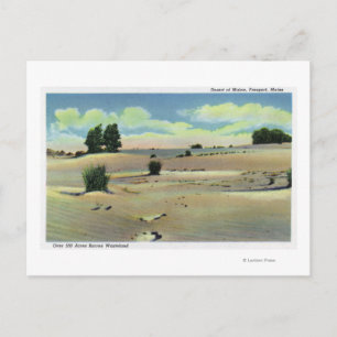 Carte Postale Vue sur le désert du Maine