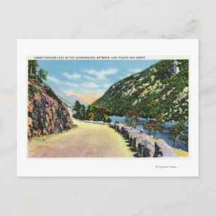 Carte Postale Vue sur le lac Cascade inférieur