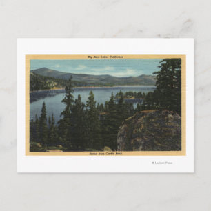 Carte Postale Vue sur le lac depuis Castle Rock