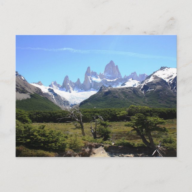 Carte Postale Vue Sur Le Mont Fitz Roy (Devant)