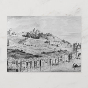 Carte Postale Vue sur le port de la ville de Lyon