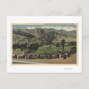 Carte Postale Vue sur le terrain de golf