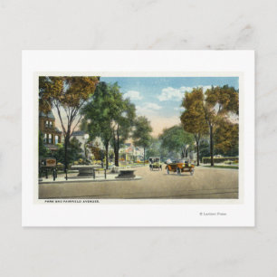 Carte Postale Vue sur les avenues du parc et Fairfield