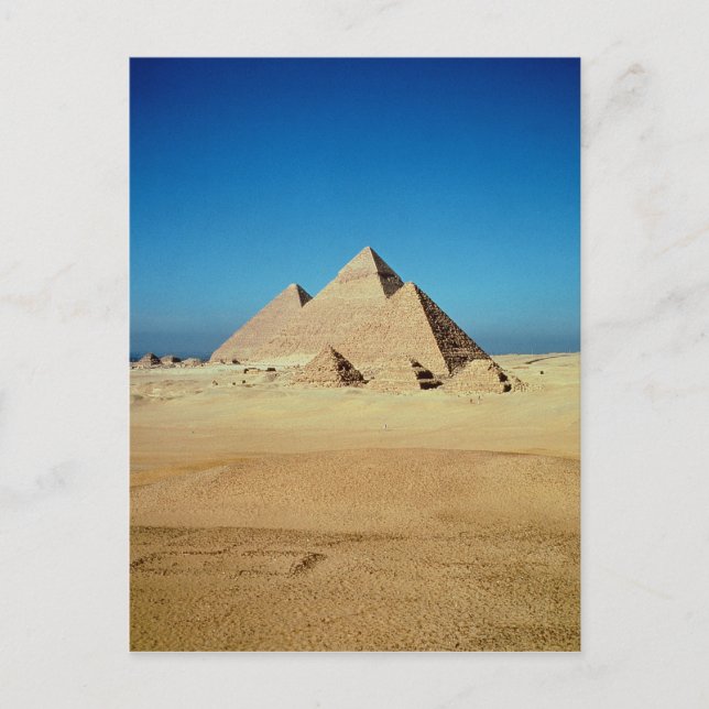Carte Postale Vue sur les Pyramides (Devant)