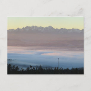 Carte Postale Vue sur les Tatras depuis Gorce