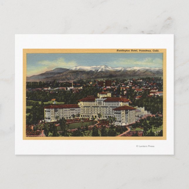 Carte Postale Vue sur l'hôtel Huntington (Devant)