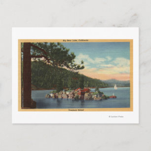 Carte Postale Vue sur l'île au trésor