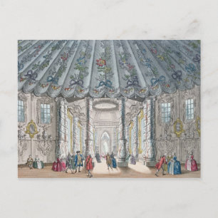 Carte Postale Vue sur l'intérieur de l'élégante salle de musique