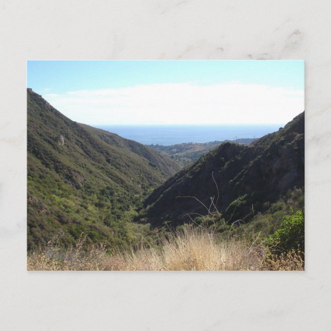 Carte Postale Vue sur l'océan Pacifique (Devant)
