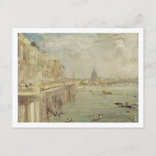 Carte Postale Vue sur Somerset House Terrace et St. Paul's, pour