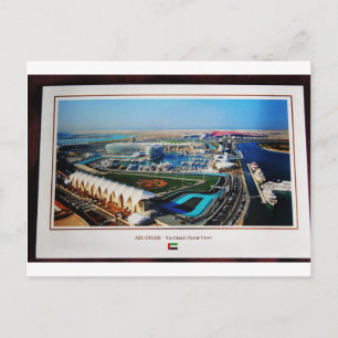CARTE POSTALE VUES AÉRIENNES DE DUBAÏ