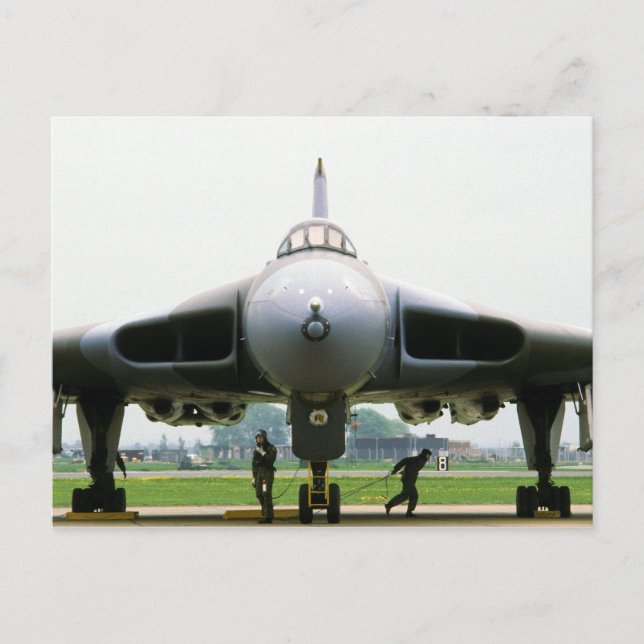 Carte postale Vulcan Bomber (Devant)