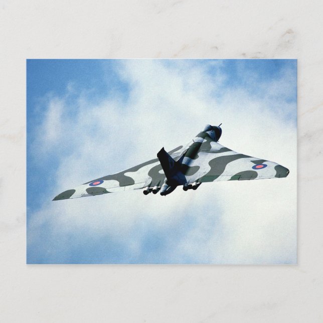 Carte postale Vulcan Bomber (Devant)
