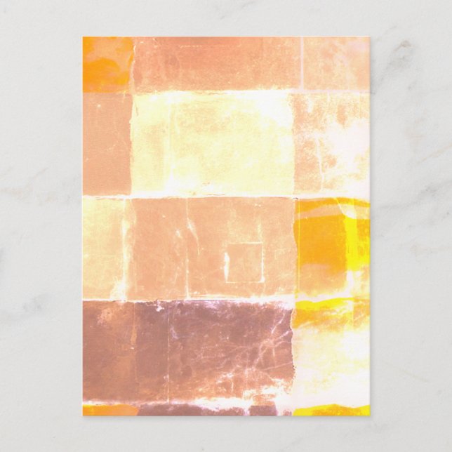 Carte Postale Vwndretti Couleurs Jaunes Douces (Devant)