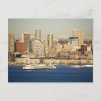 WA, Seattle, Seattle et Elliott Bay