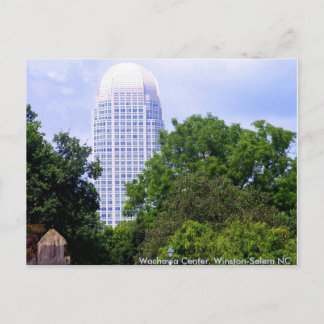 Carte Postale Wachovia Centre, Winston-Salem NC