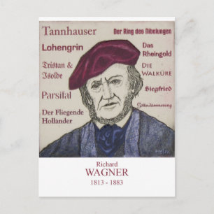 Carte Postale Wagner