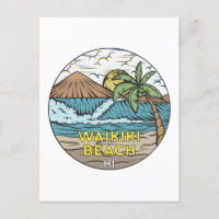 Waikiki Beach Hawaii Vintage
