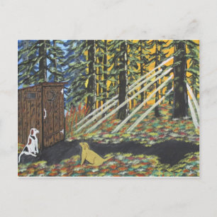 Carte Postale Waiting