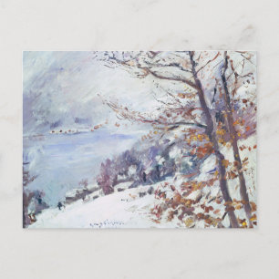 Carte Postale Walchensee en hiver   Lovis Corinth