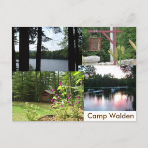 Carte Postale walden stationnaire