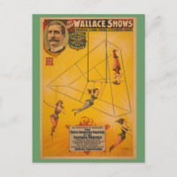 Wallace Montre Triple Revolving Trapeze Poster