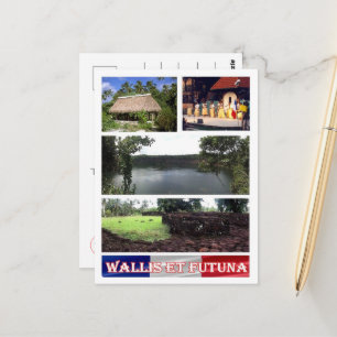 Carte Postale Wallis et Futuna - Mosaïque -