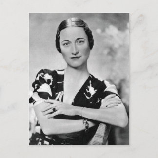 Carte Postale Wallis Simpson