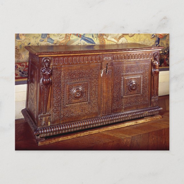 Carte Postale Walnut Sideboard, Lyonnais School (Devant)