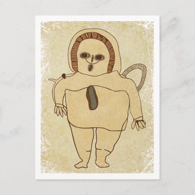 Carte postale Wandjina (Devant)